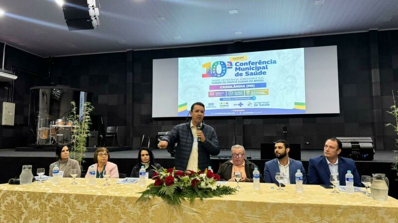 Imagem ilustrativa da matéria 10ª Conferência Municipal de Saúde reúne comunidade e profissionais para debater o SUS em Cassilândia